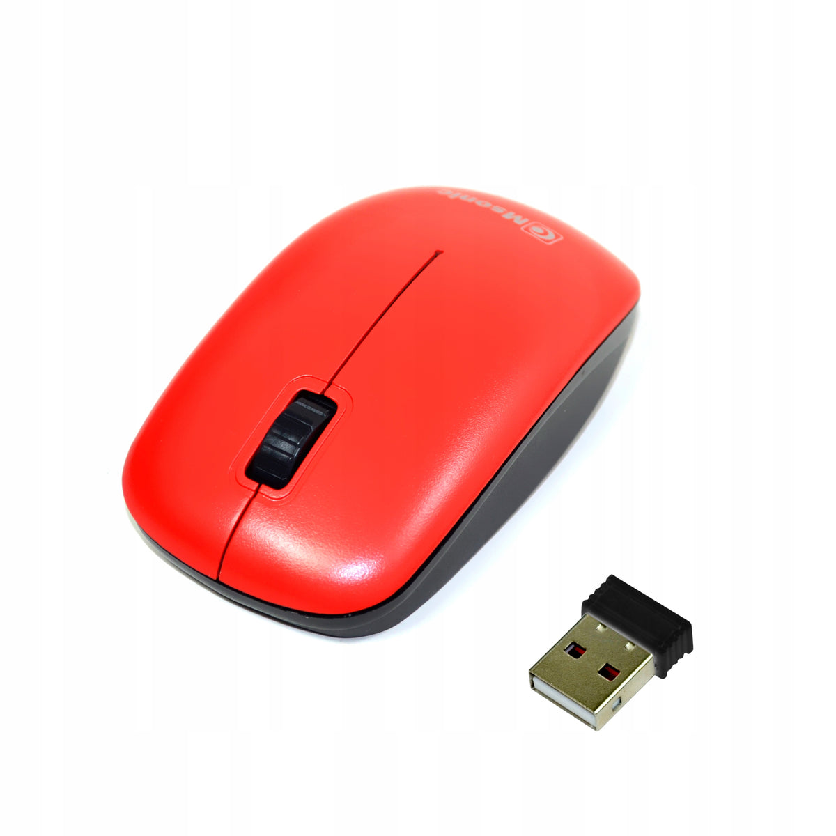 Wireless mouse Msonic MX707P optical 3 buttons 1000dpi pink and white Packaging status original
