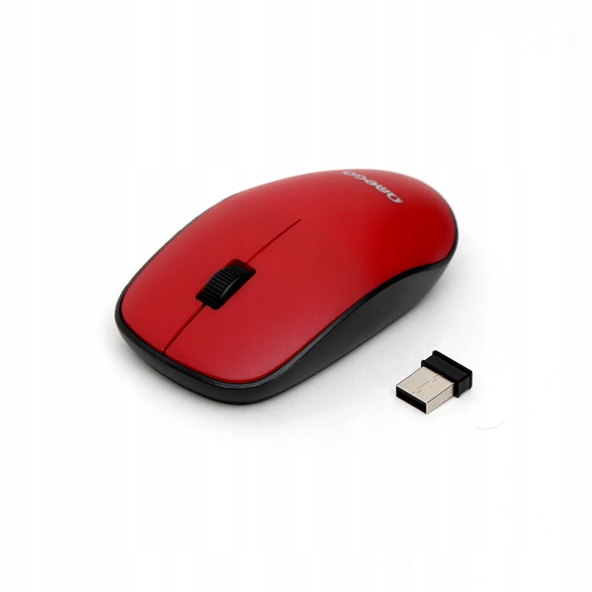 Wireless mouse Omega OM-420 2,4GHz 1000DPI nano USB optical red