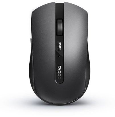 Wireless mouse Rapoo 7200M optical Bluetooth 1600 DPI black Manufacturer Rapoo