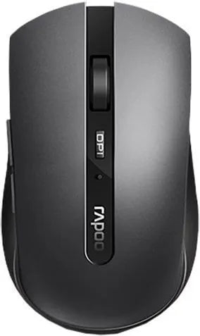 Wireless mouse Rapoo 7200M optical Bluetooth 1600 DPI black Model RAPOO