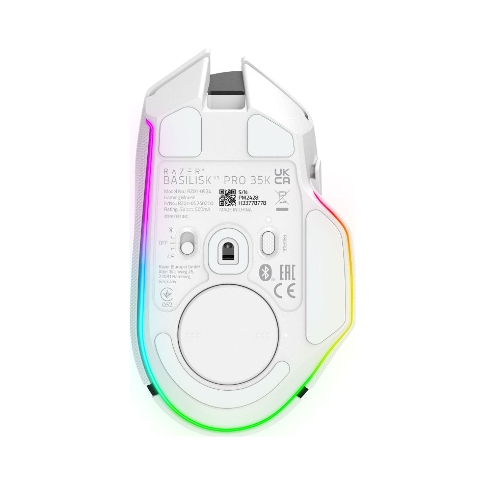 Wireless mouse Razer Basilisk V3 Pro 35K optical sensor Manufacturer code RZ01-05240200-R3G1