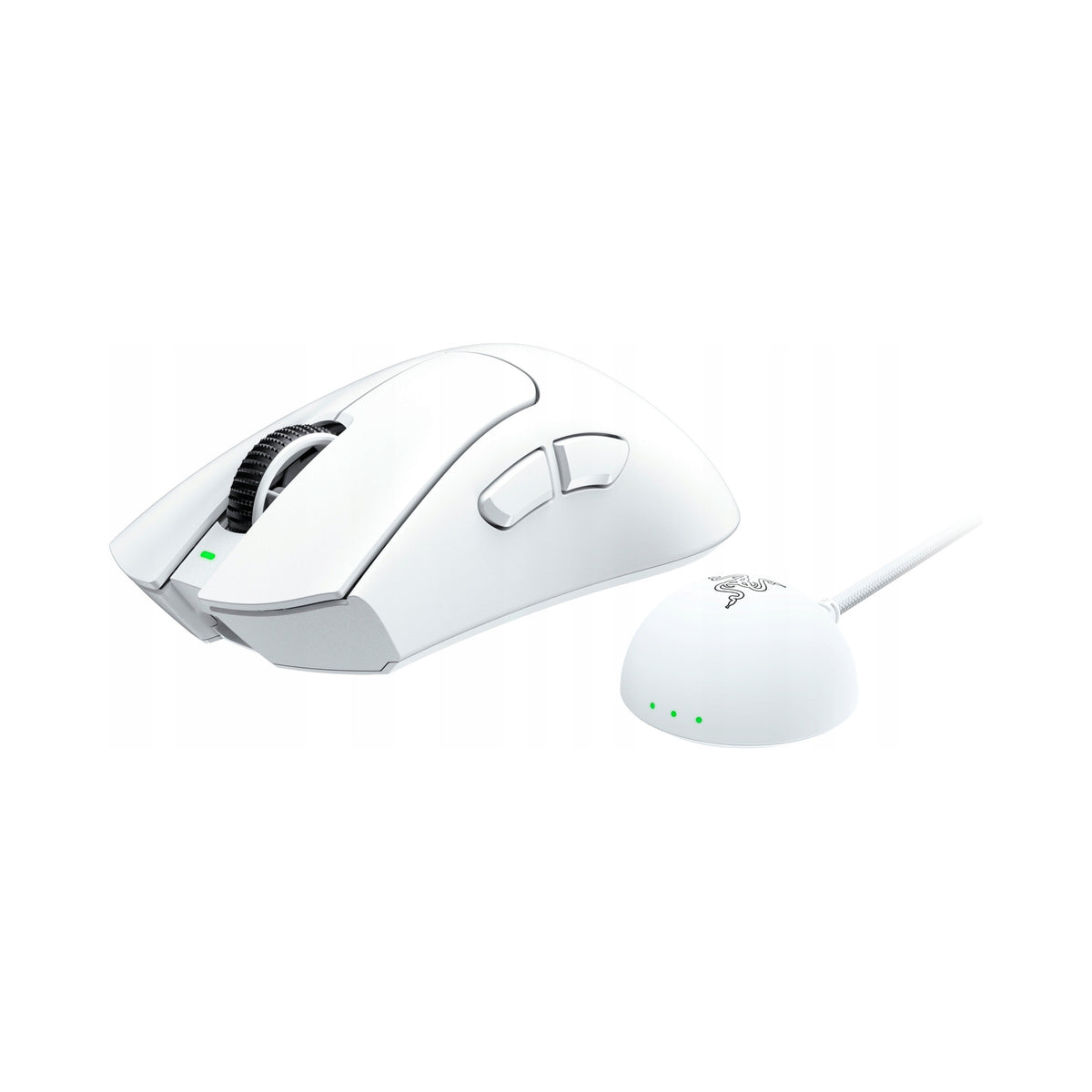 Wireless mouse Razer DeathAdder V4 Pro white 45000 dpi gaming