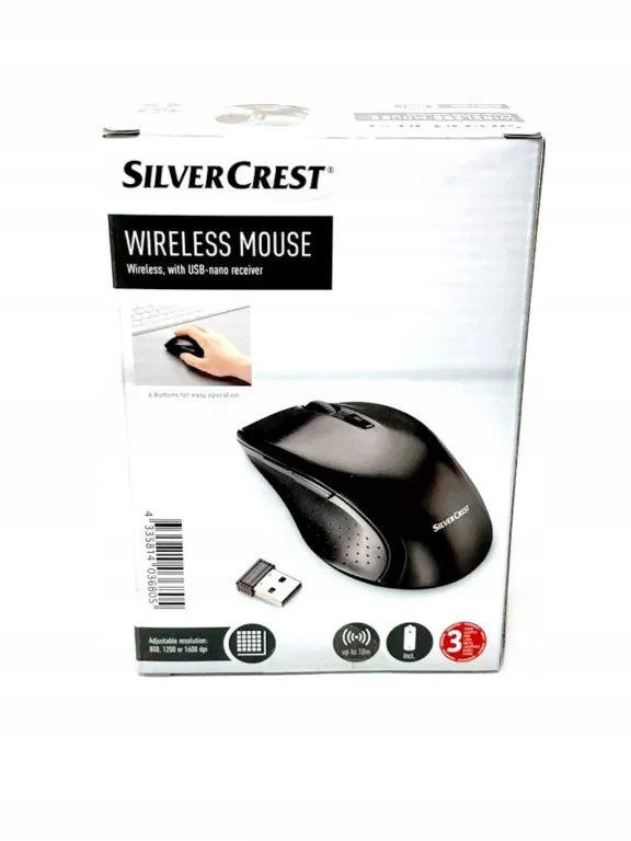 Wireless mouse SilverCrest SPC M1600 A1 optical sensor