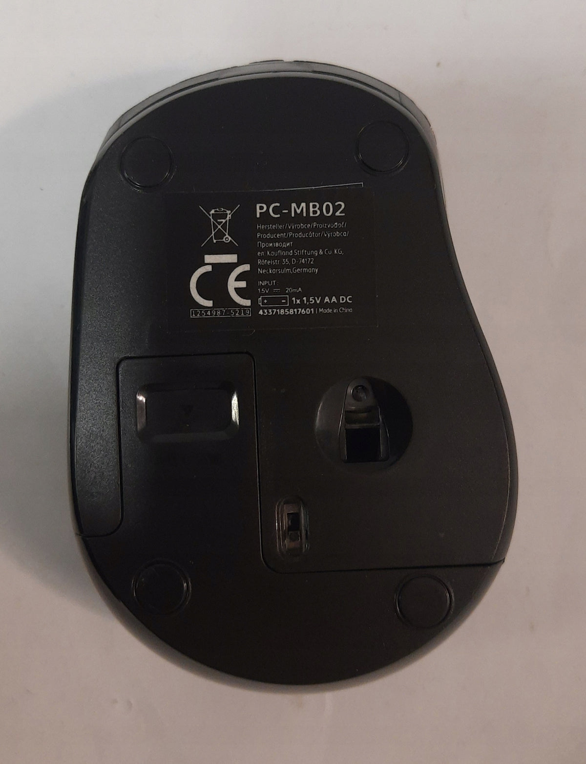 Wireless mouse Switch On PC-MB02 2,4GHz DPI 1000-1500-2000 NEW Packaging status original