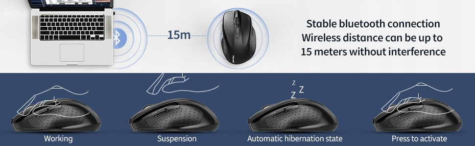 Wireless mouse TeckNet BM307 optical sensor Manufacturer TeckNet