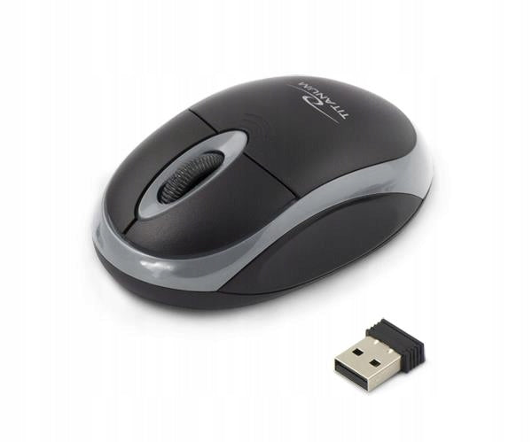 Wireless mouse Titanum 3D Vulture optical 2.4 GHz black-grey Manufacturer code TM116E