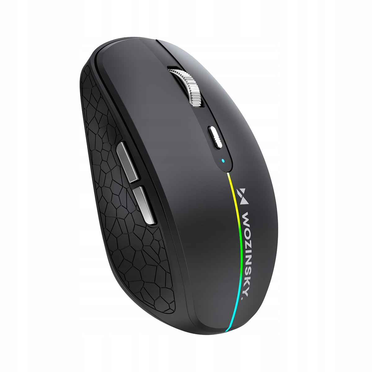 Wireless mouse Wozinsky WMGK-1132 RGB backlit - black