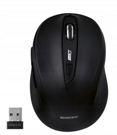 Wireless mouse with nano USB receiver SILVERCREST Manufacturer SilverCrest