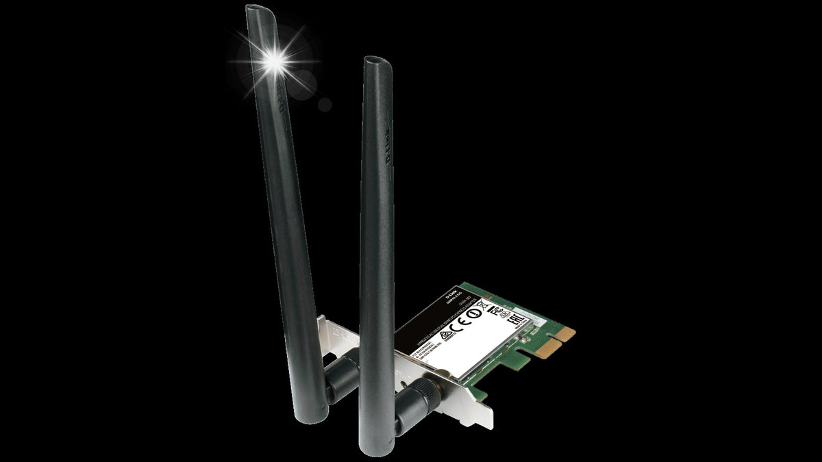 Wireless network card DUALBAND D-Link DWA582 WiFi AC1200 PCIE ANTENNA
