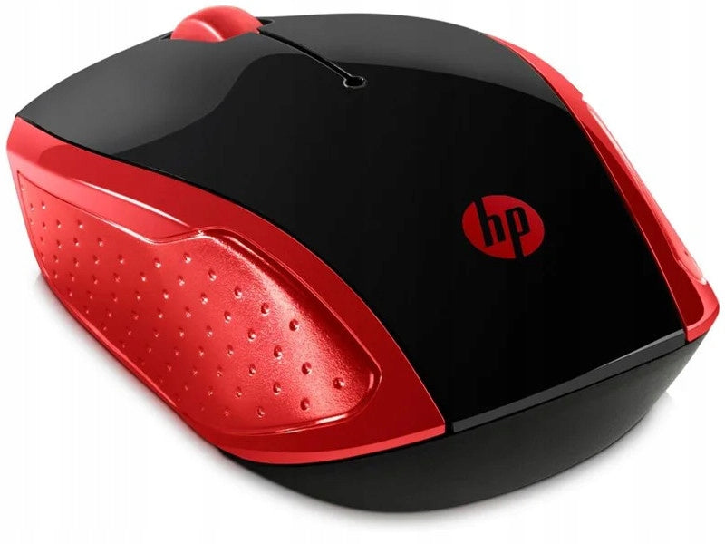 Wireless office mouse HP 200 -receiver, nano red 2HU82AA