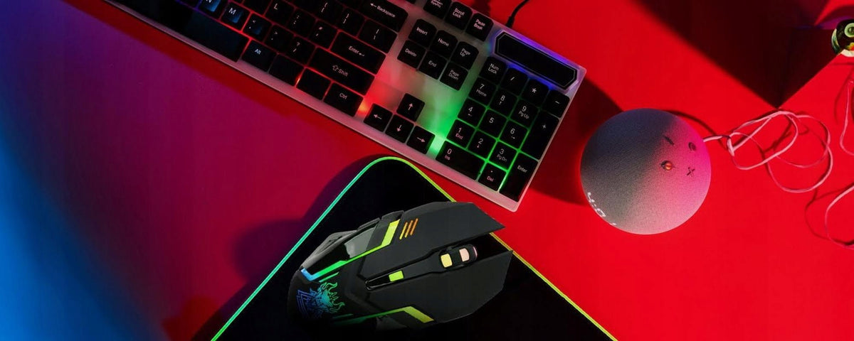 Wireless optical USB gaming mouse 3200DPI LED RGB Batteries included yes
