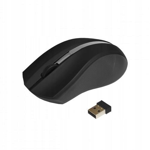 Wireless-optical mouse USB AM-97A black