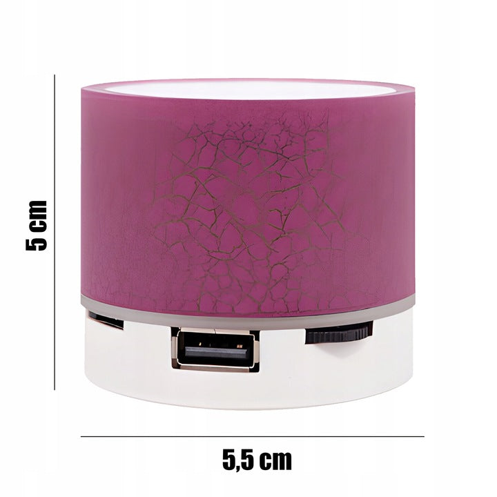 Wireless portable mini bluetooth speaker 3W 520mAh micro usb 7473 Manufacturer code efa