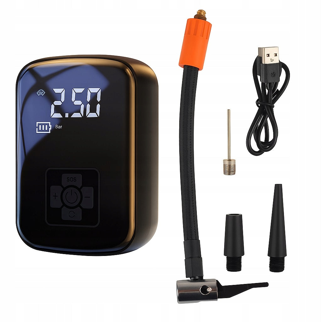 Wireless pump ELECTRIC compressor 2V 150PSI LCD 3600mAh ZR87 Model ZR87