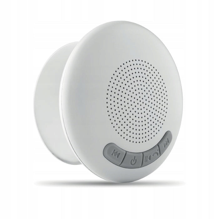Wireless shower speaker WHITE SUCTION CUP