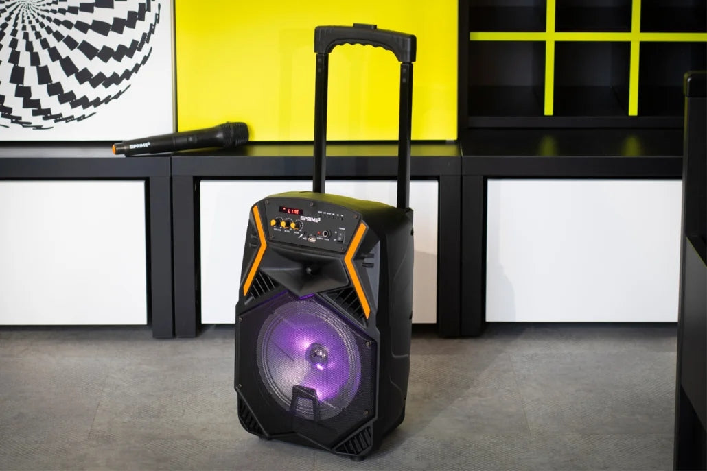 Wireless speaker 1600W karaoke Bluetooth microphone FM USB PRIME3 APS22 EAN (GTIN) 5901750504730