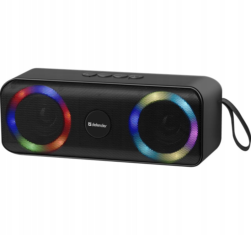 Wireless speaker Defender Q1 Bluetooth 10W FM/TF/USB/AUX/TWS/LED