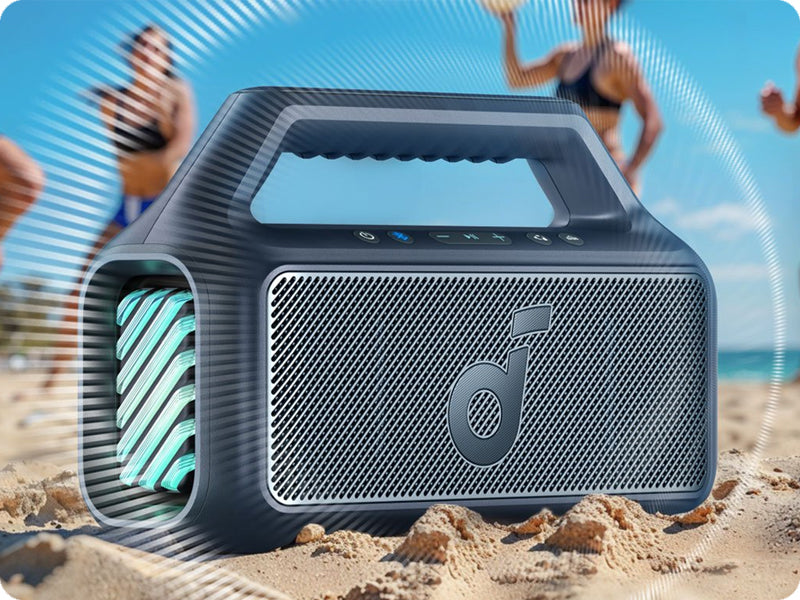 Wireless speaker Soundcore Boom 2 Blue Manufacturer code A3138031