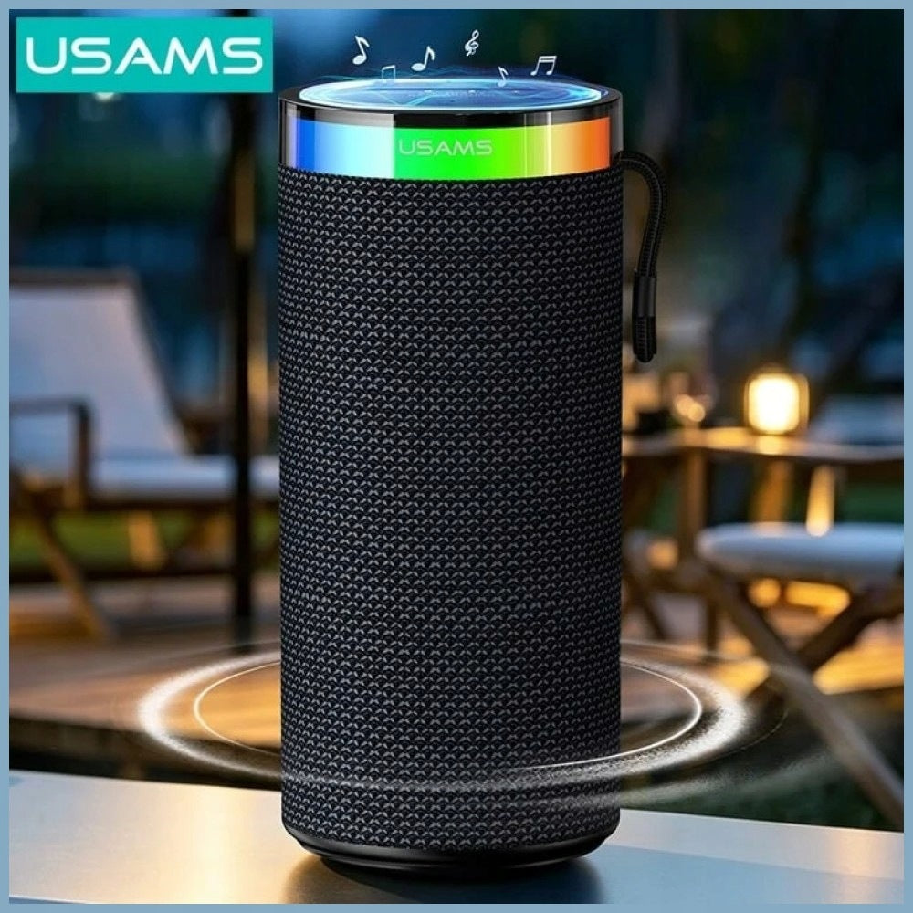 Wireless speaker Usams YX018 Portable Bluetooth 5.4 black Packaging status original