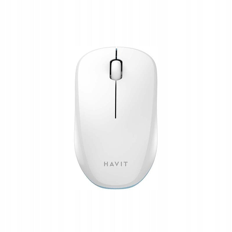 Wireless universal mouse Havit 1200 DPI 2,4G Color white