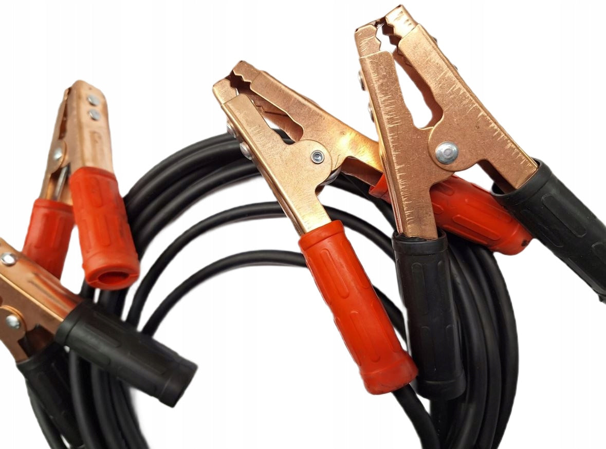 Wires Starting Cables Crocodiles Thick Strong Solid 500A 3m