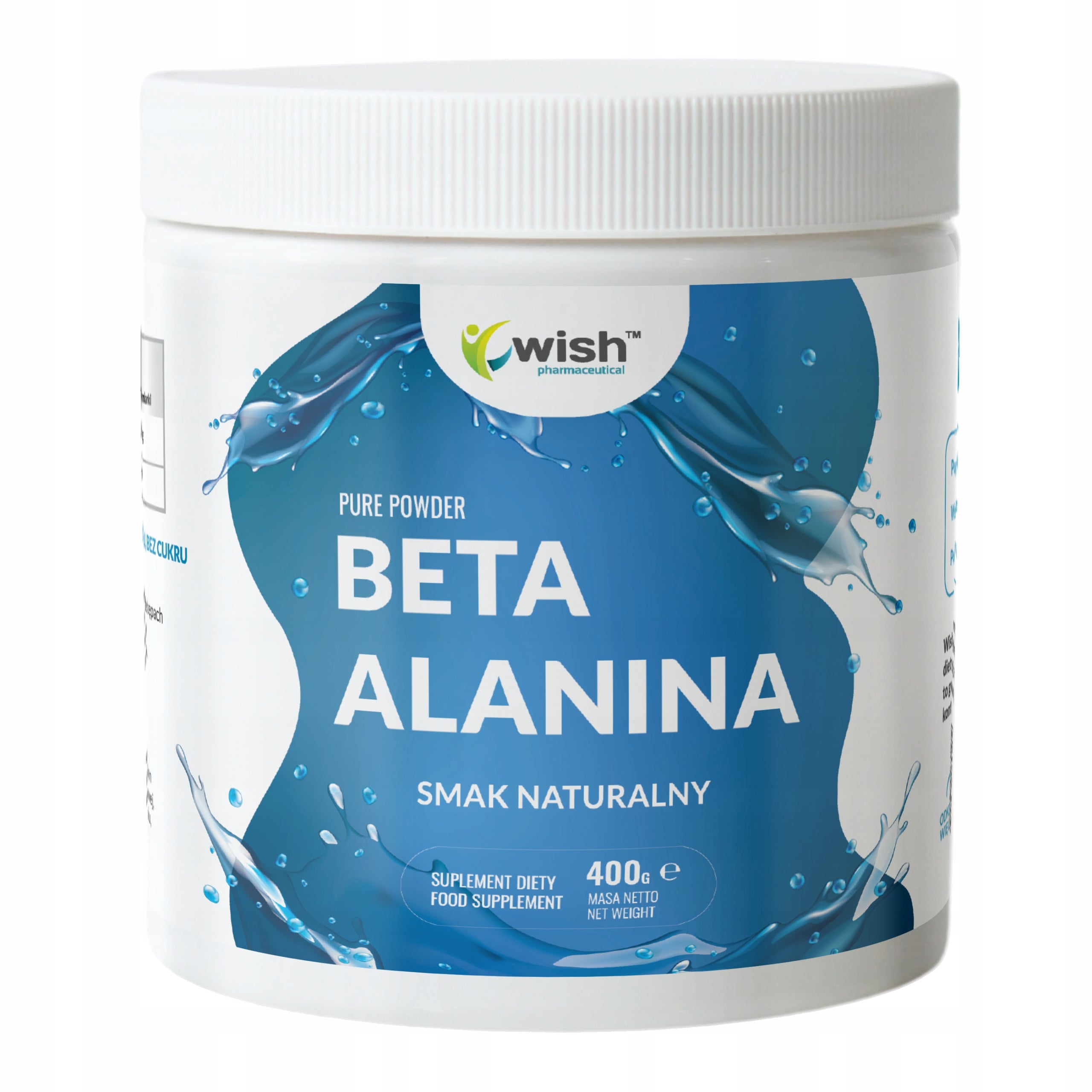 Wish Pharmaceutical beta-alanine powder 400 g
