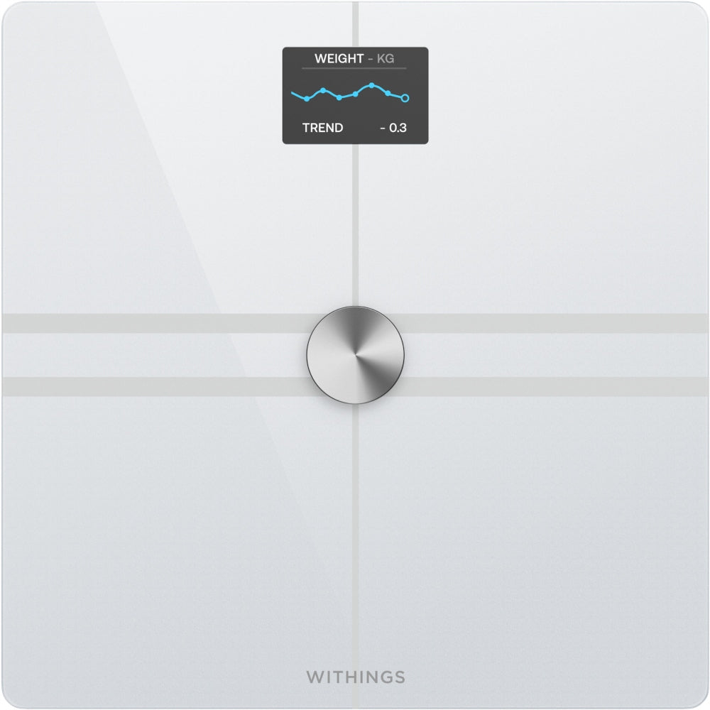 Withings Body Comp weight analysis of body and nervous system composition white