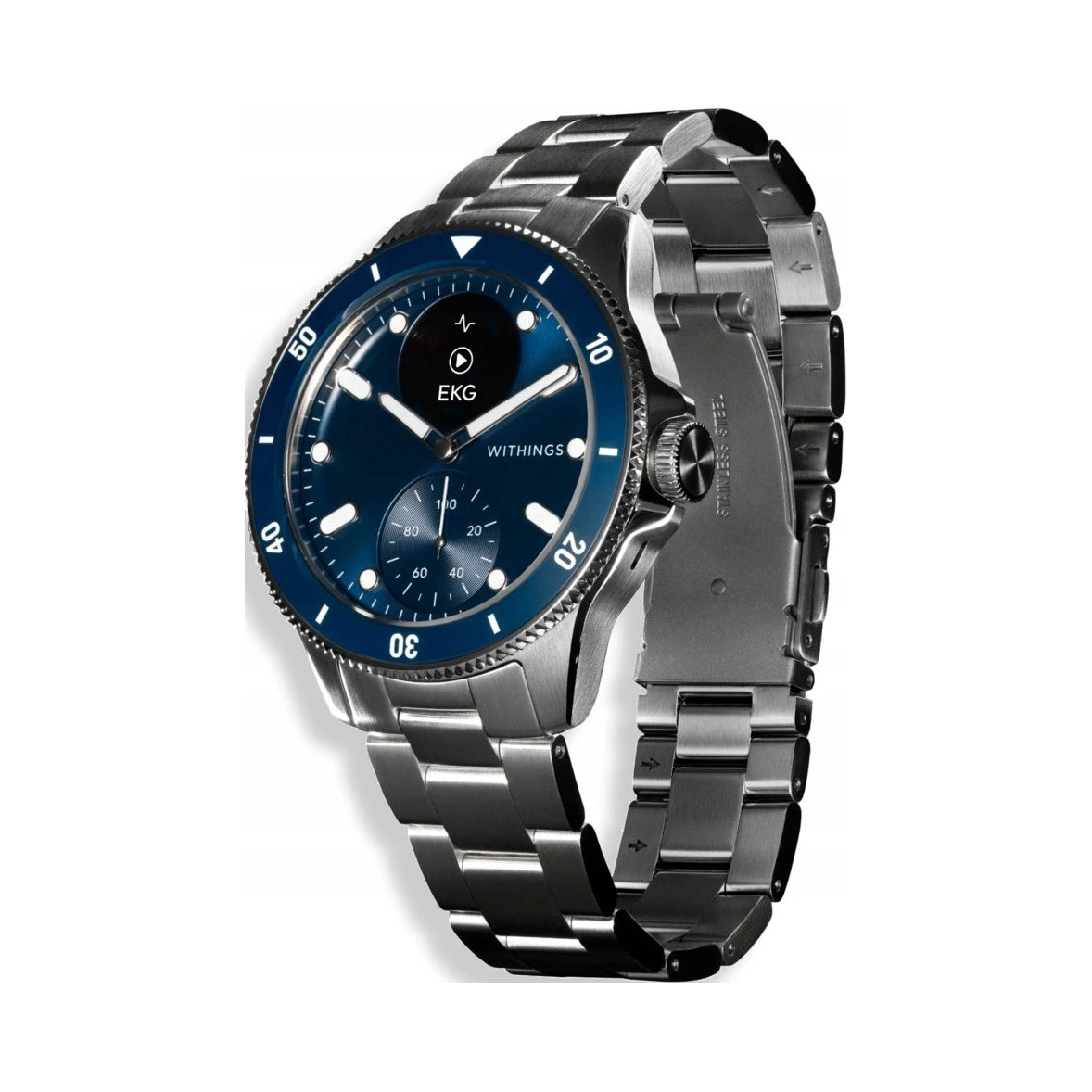 Withings Nova smartwatch sapphire glass with heart rate measurement SPO2 ECG Packaging status original