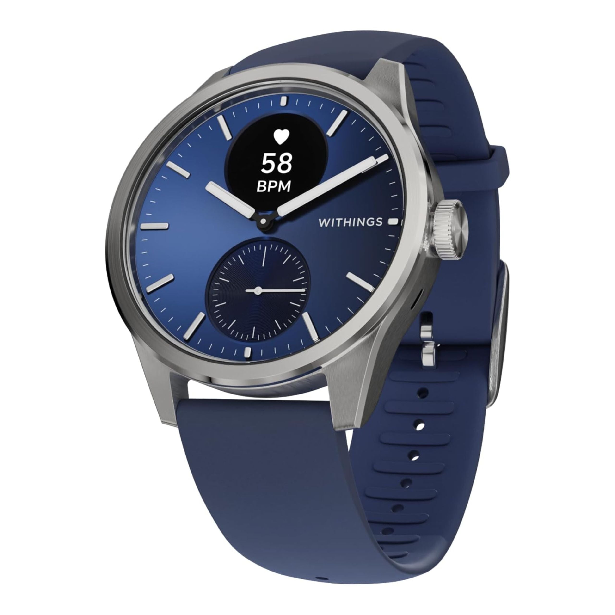 Withings ScanWatch 2 - Health Monitoring Smartwatch, 42mm ECG Watch