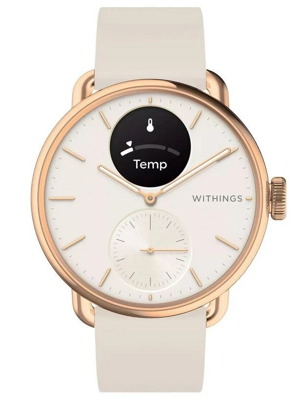 Withings Scanwatch 2 watch smartwatch pulse ECG temperature 38mm steel BT Manufacturer code HWA10-model 3-All-Int