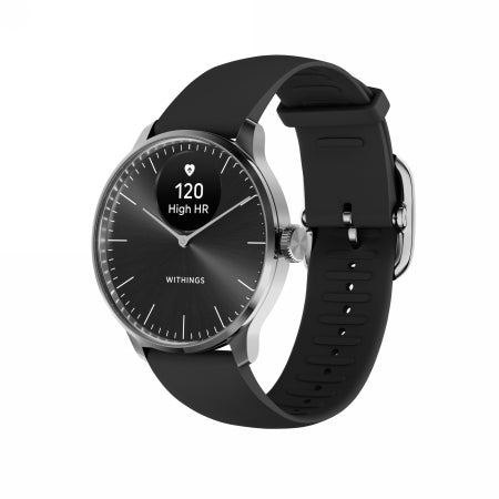 Withings Scanwatch Light watch pulse measurement, 37mm smartwatch black steel Packaging status original