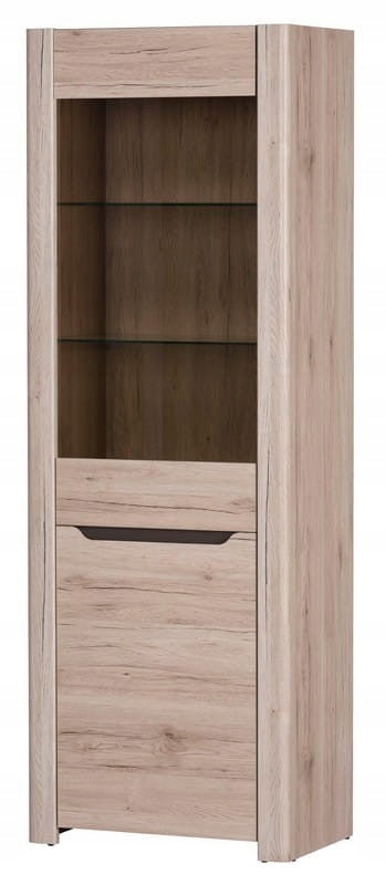 Vitrine Desjo 01, braun 