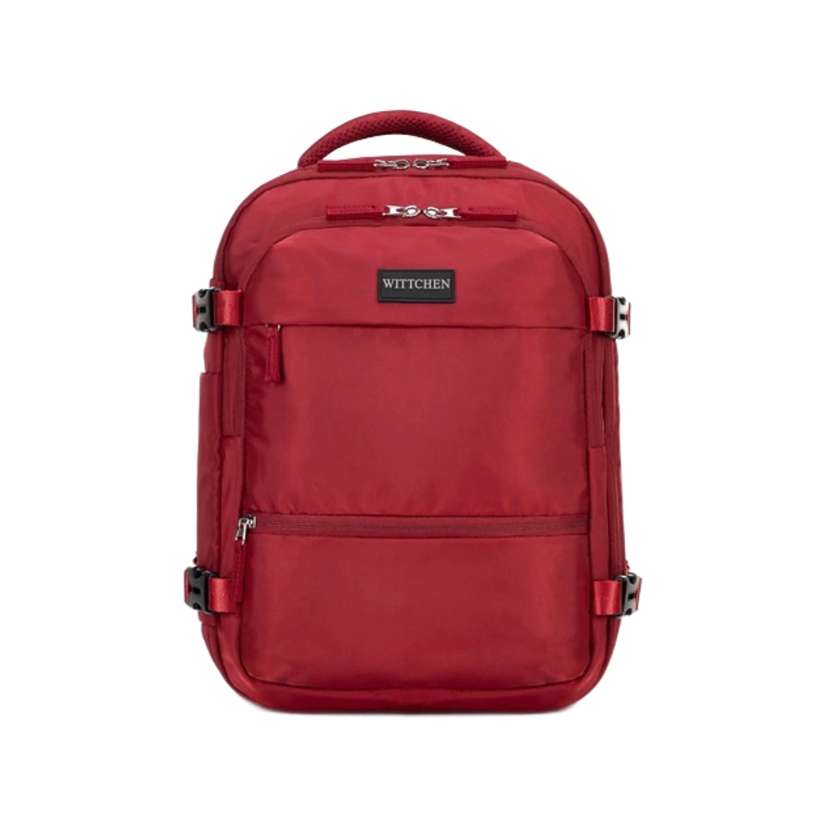 Wittchen multifunctional backpack for airplane extended red56-3S-018-35