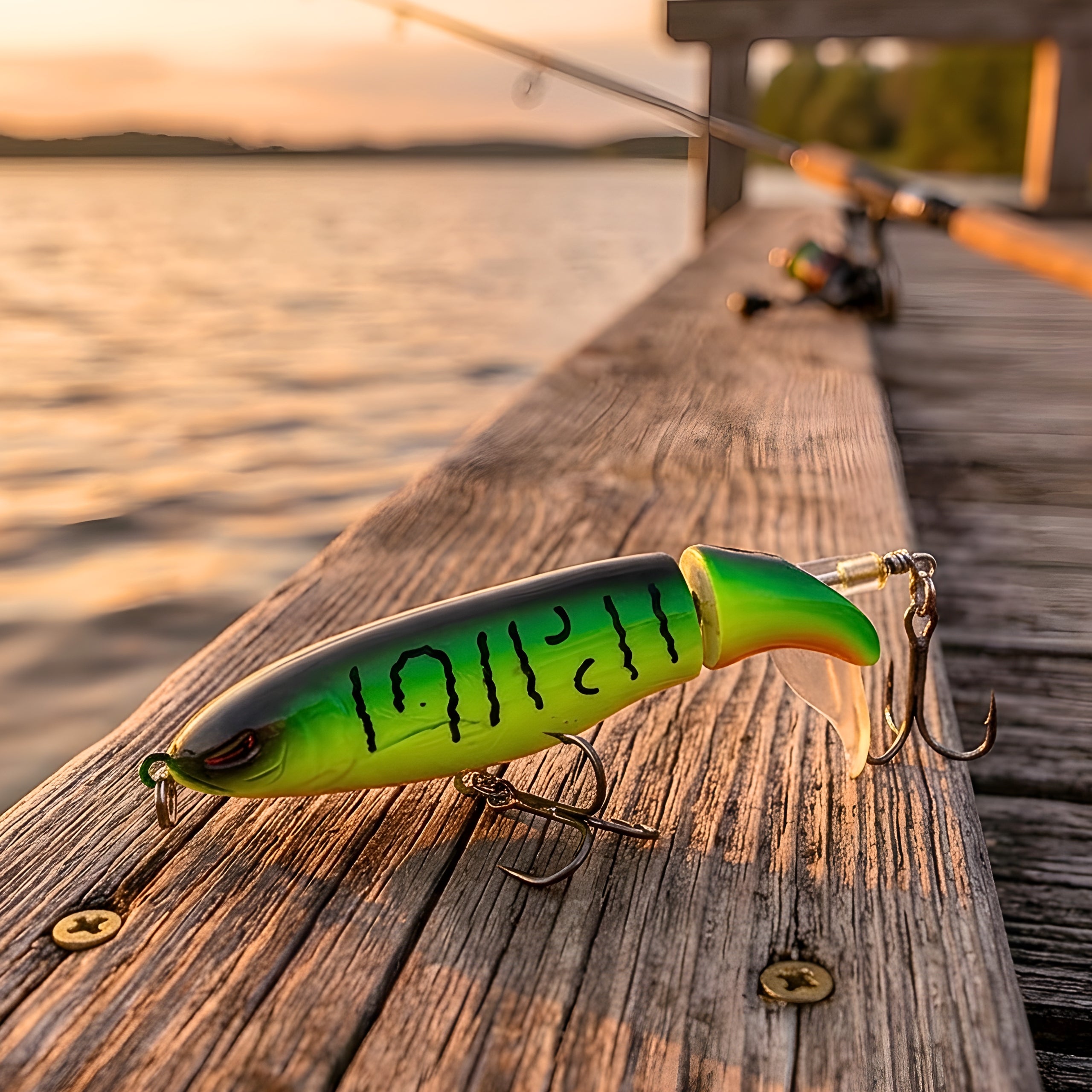 Wobbler Whopper Plopper 10cm 14g Surface Lure for Pike Perch Manufacturer code Spinning-WHO-TO-100-1-FT