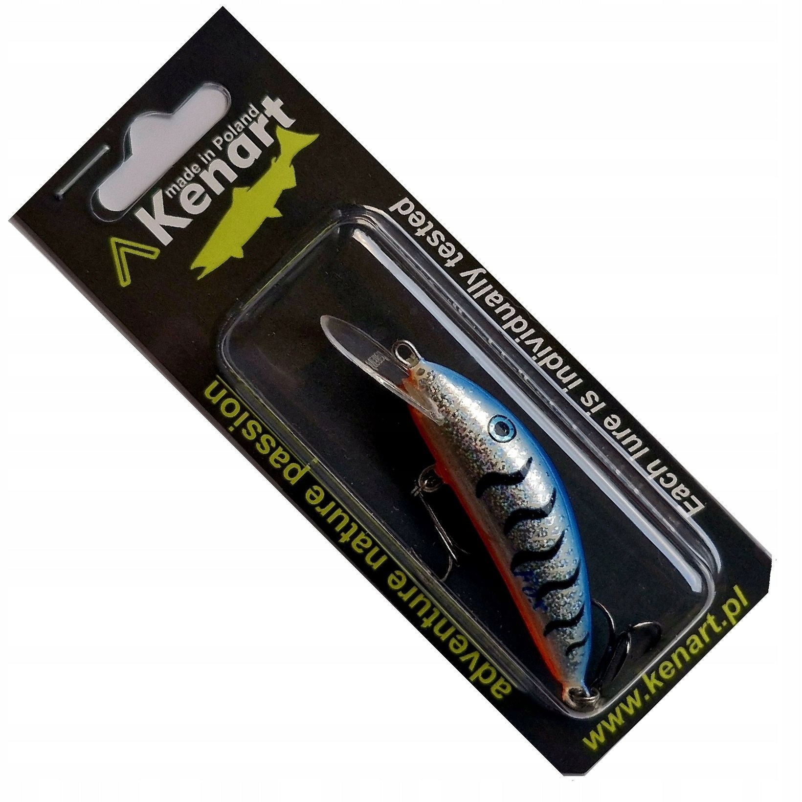 Wobblers for Salmon Troć Kenart Fox 7,5 cm Set of 3 Brand Kenart