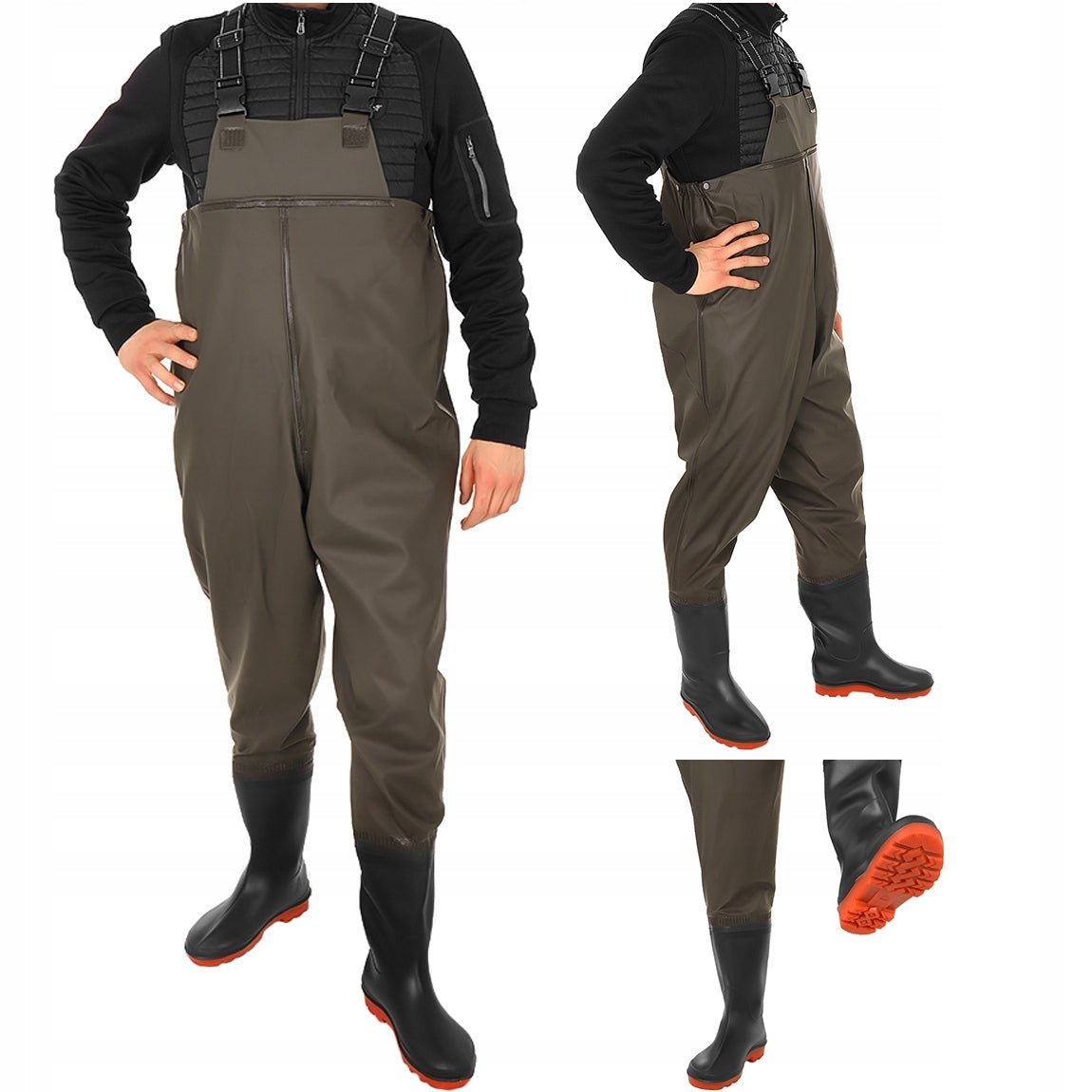 Wodery Bottoms Fishing Pants 43 + Harness