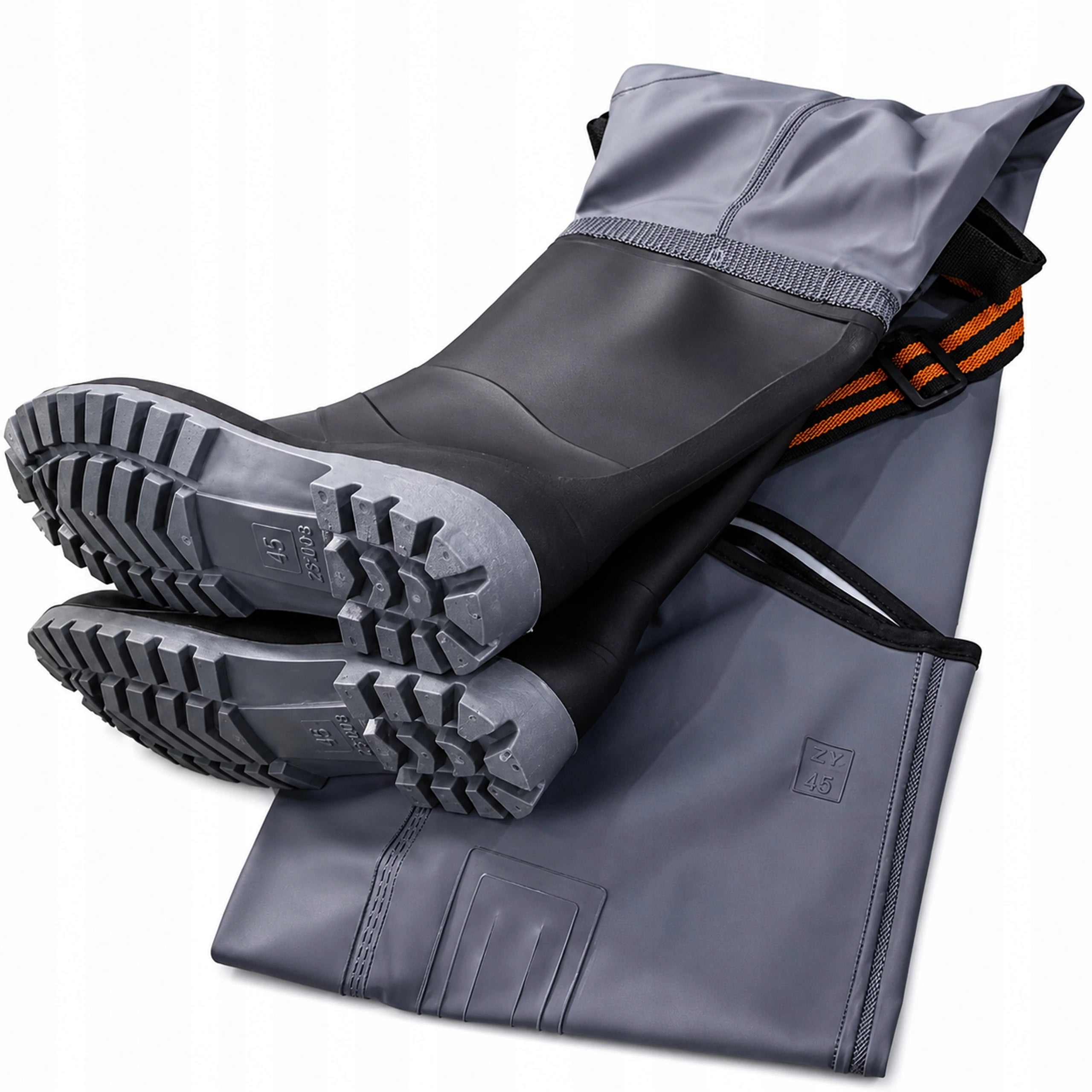 Wodery Bottoms Fishing Pants Rubber Fishing Working Protective 45 Brand no brand