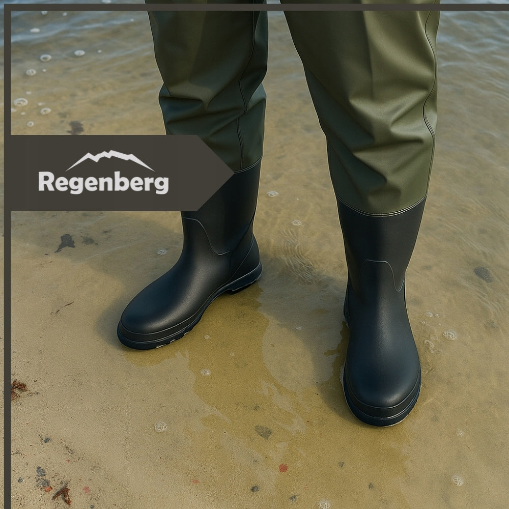 Wodery Fishing Rubber Boots Men's 42 Pants Fishing Protective Work Pants Manufacturer code Wodery spodniobuty wysokie 42