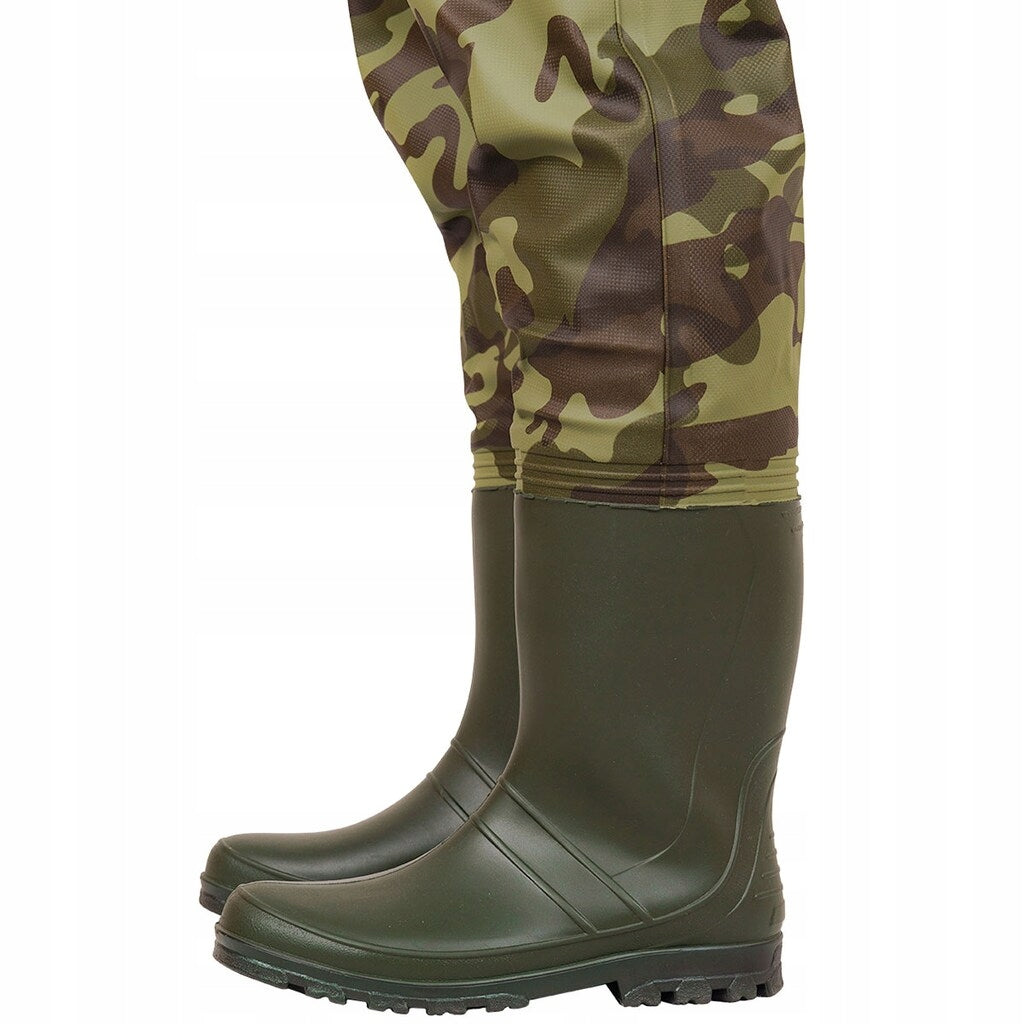 Wodery Fishing boots camo suspenders Pros Fisharp Camo 42 Manufacturer code SBF01-CAMO