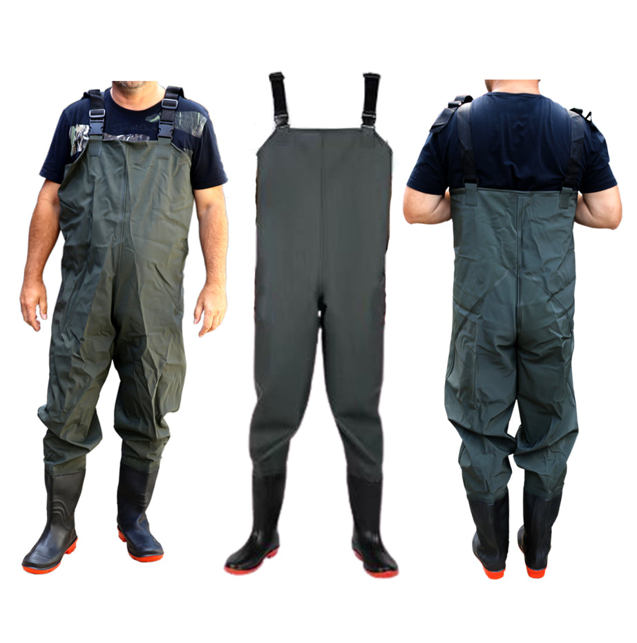 Wodery Proffesional Fishing Bottoms, Strong + Harness + Inserts - 46