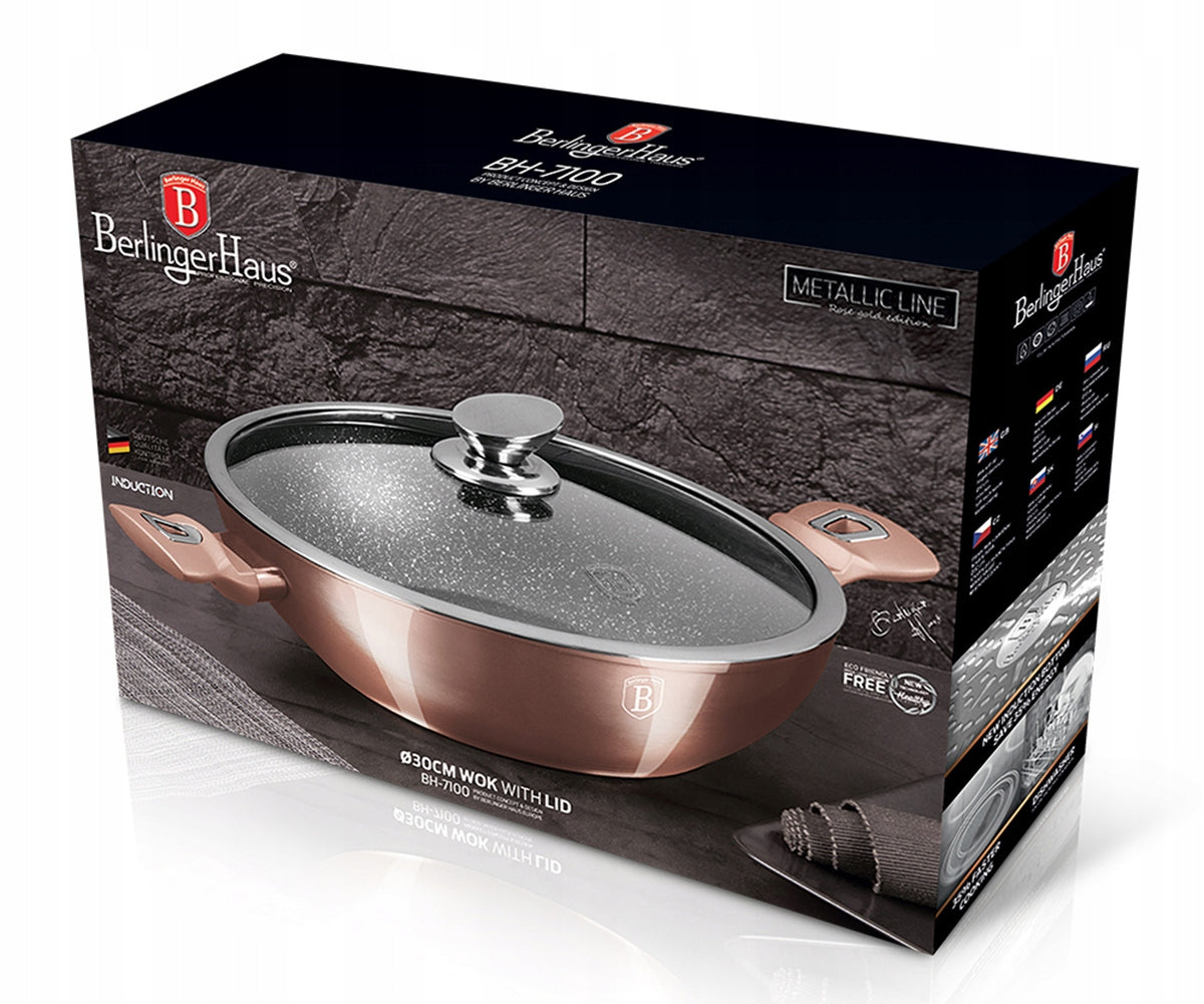 Berlinger Haus Wok keptuvė BH-7100, 30cm