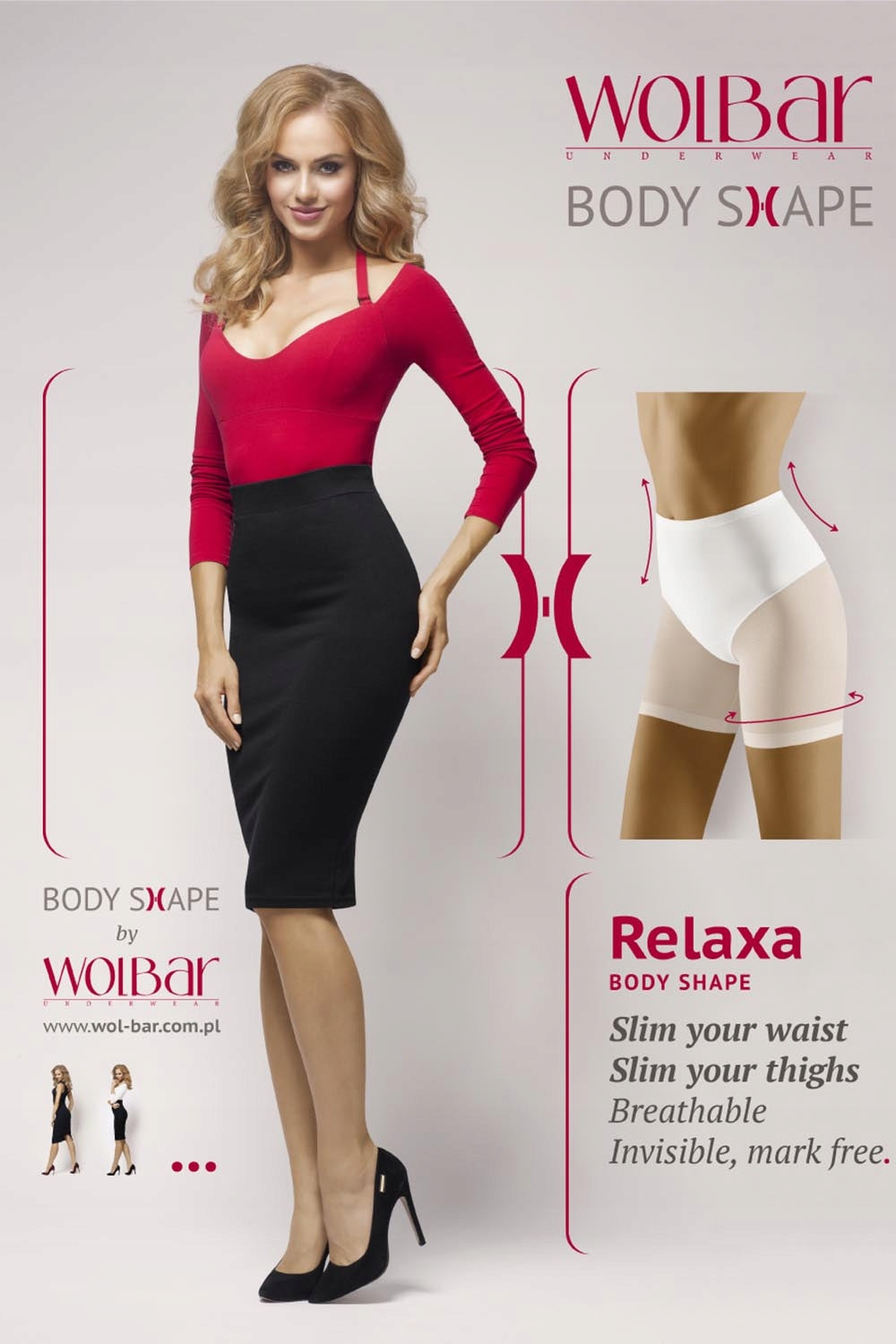 Schlankheitshöschen für Damen Wolbar WB219 336554 
