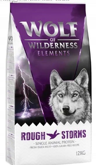 Wolf of Wilderness Rought Storms Monoprotein Duck 12 kg