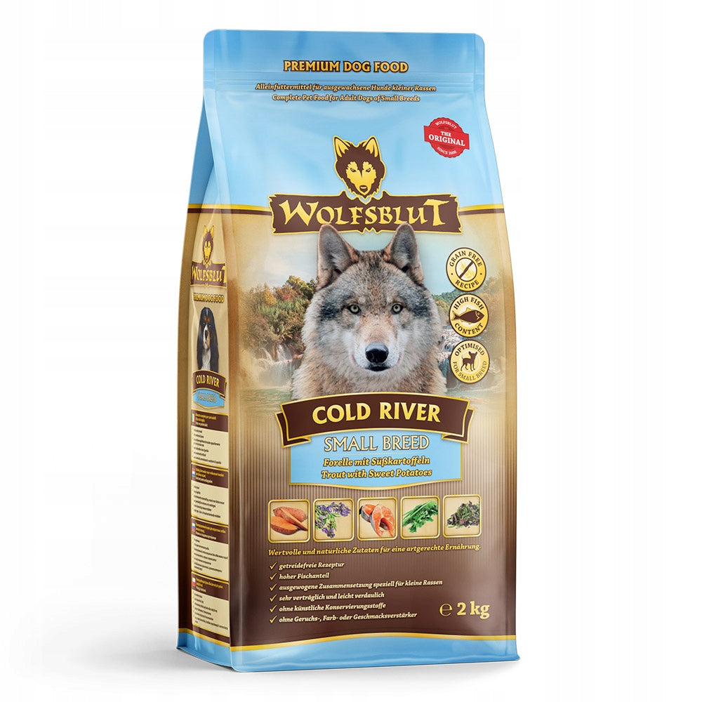 Wolfsblut Dog Small Breed Cold River Varianta: 2kg Brand Wolfsblut