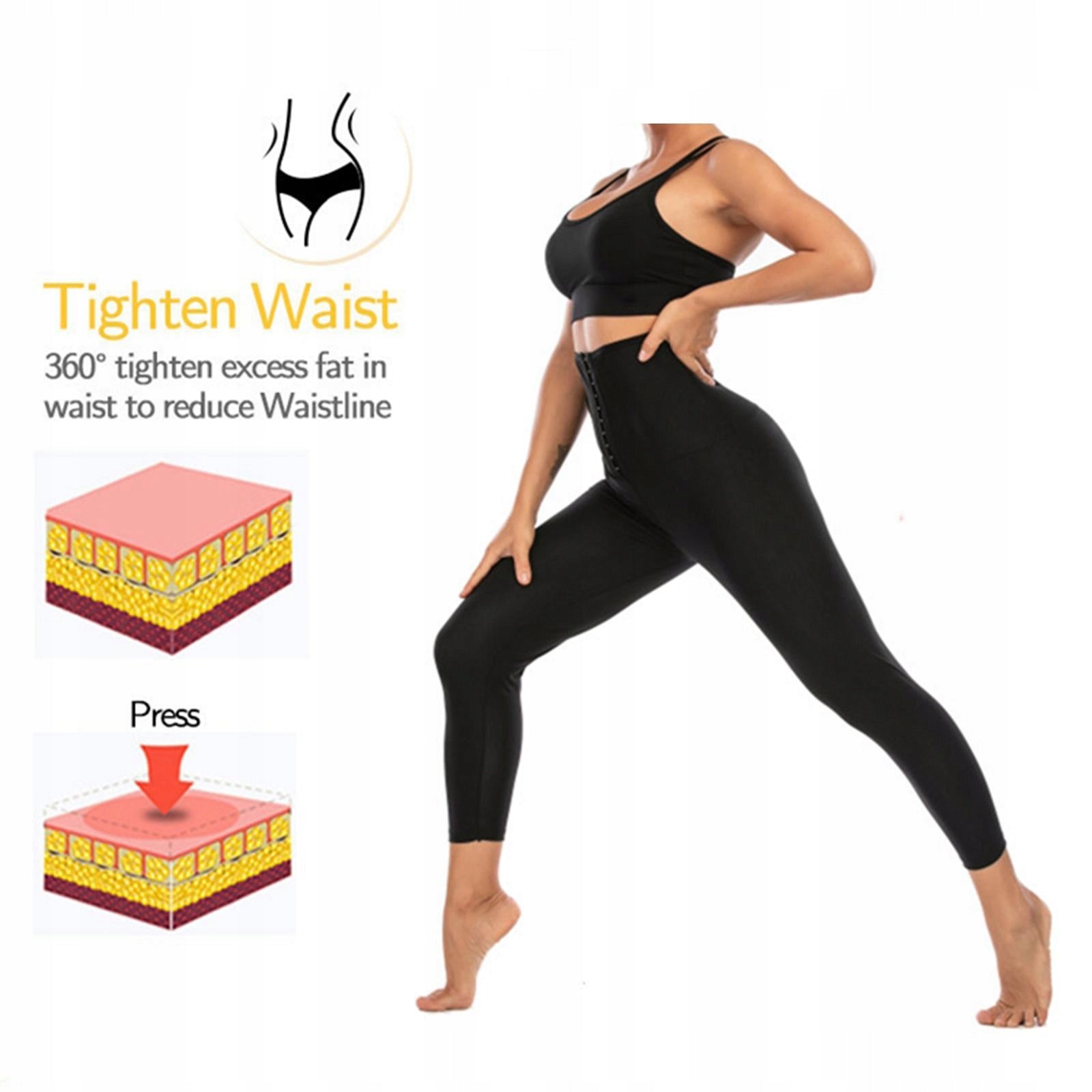 Women Hot Sauna Sweat Pants Workout Running Shorts Brand no brand