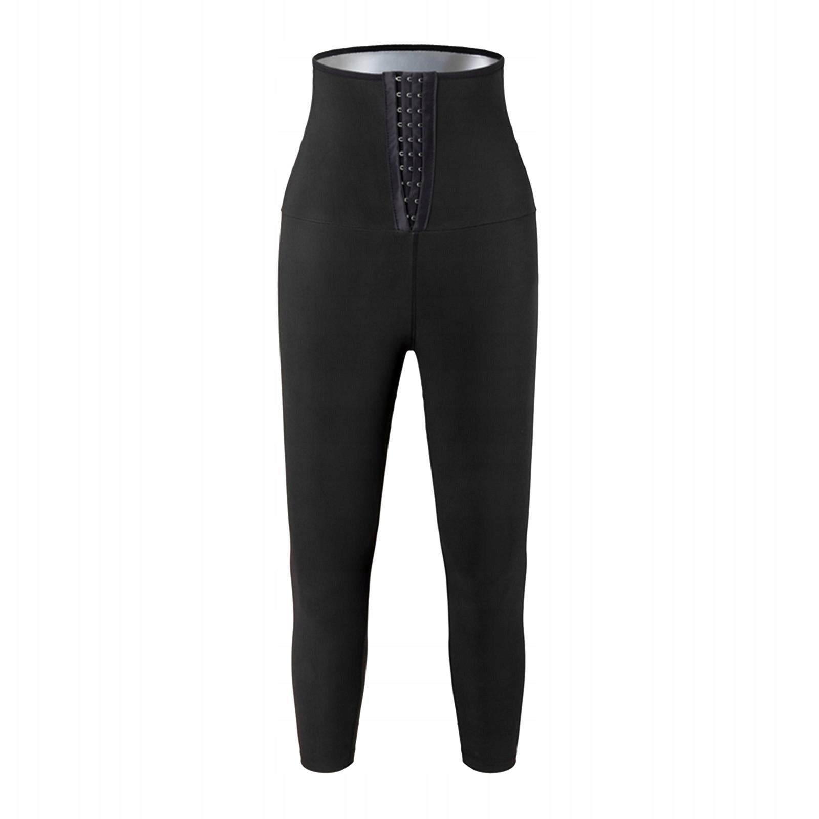 Women Hot Sauna Sweat Pants Workout Running Shorts Color multicolor