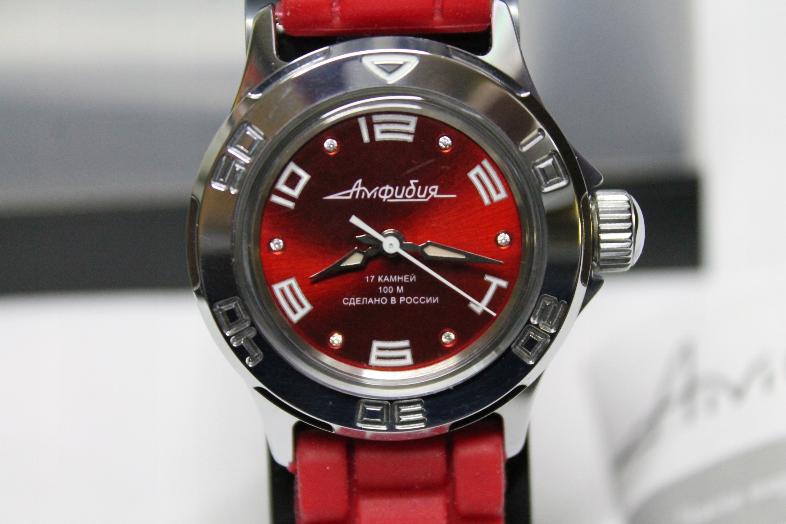 Women VOSTOK AMPHIBIAN CLASSIC 051462 Manual 10 atm Packaging status original