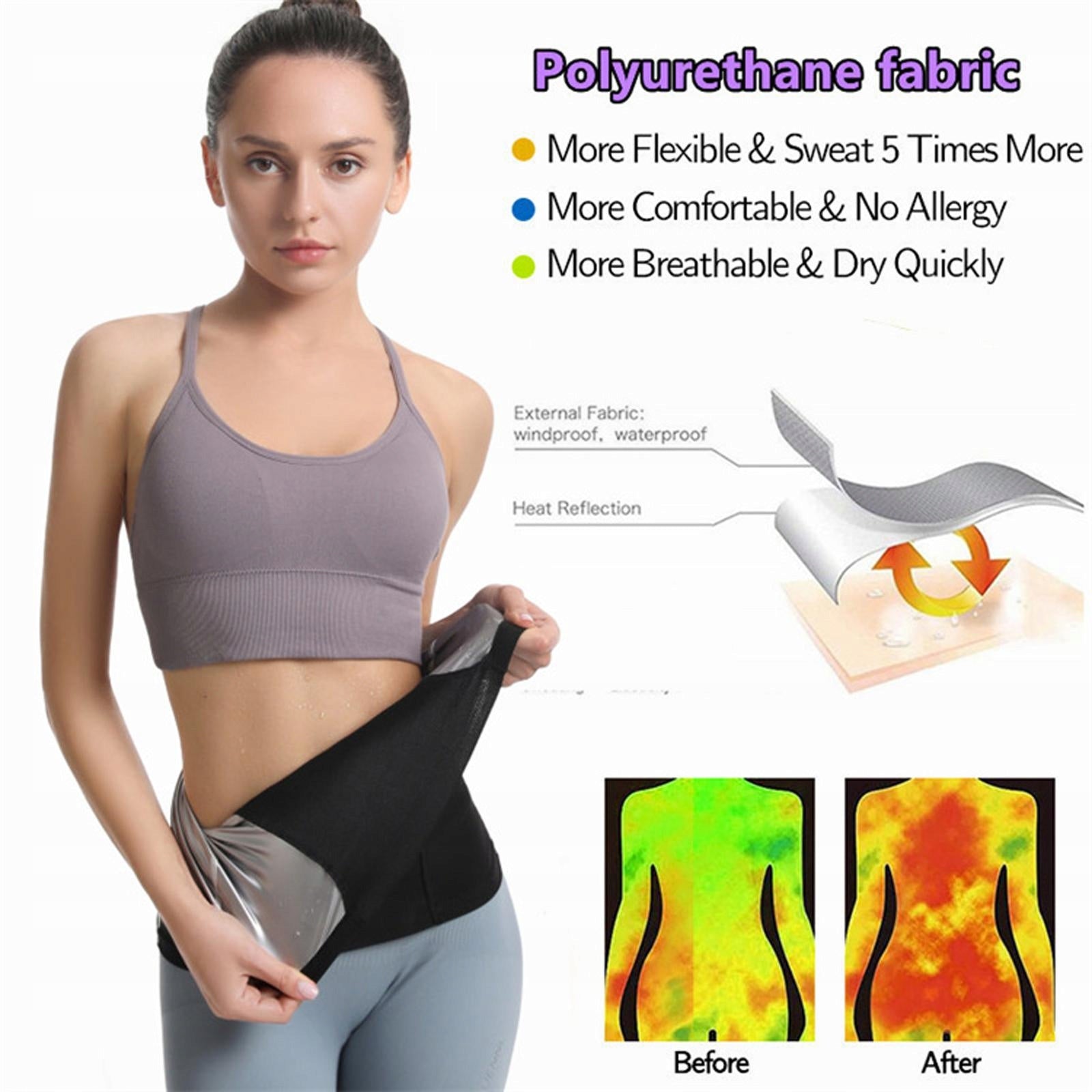 Women Waist Trimmer Belly Corset Body Shaper Fat Burner Thermo Girdle XL Kind slimming belt