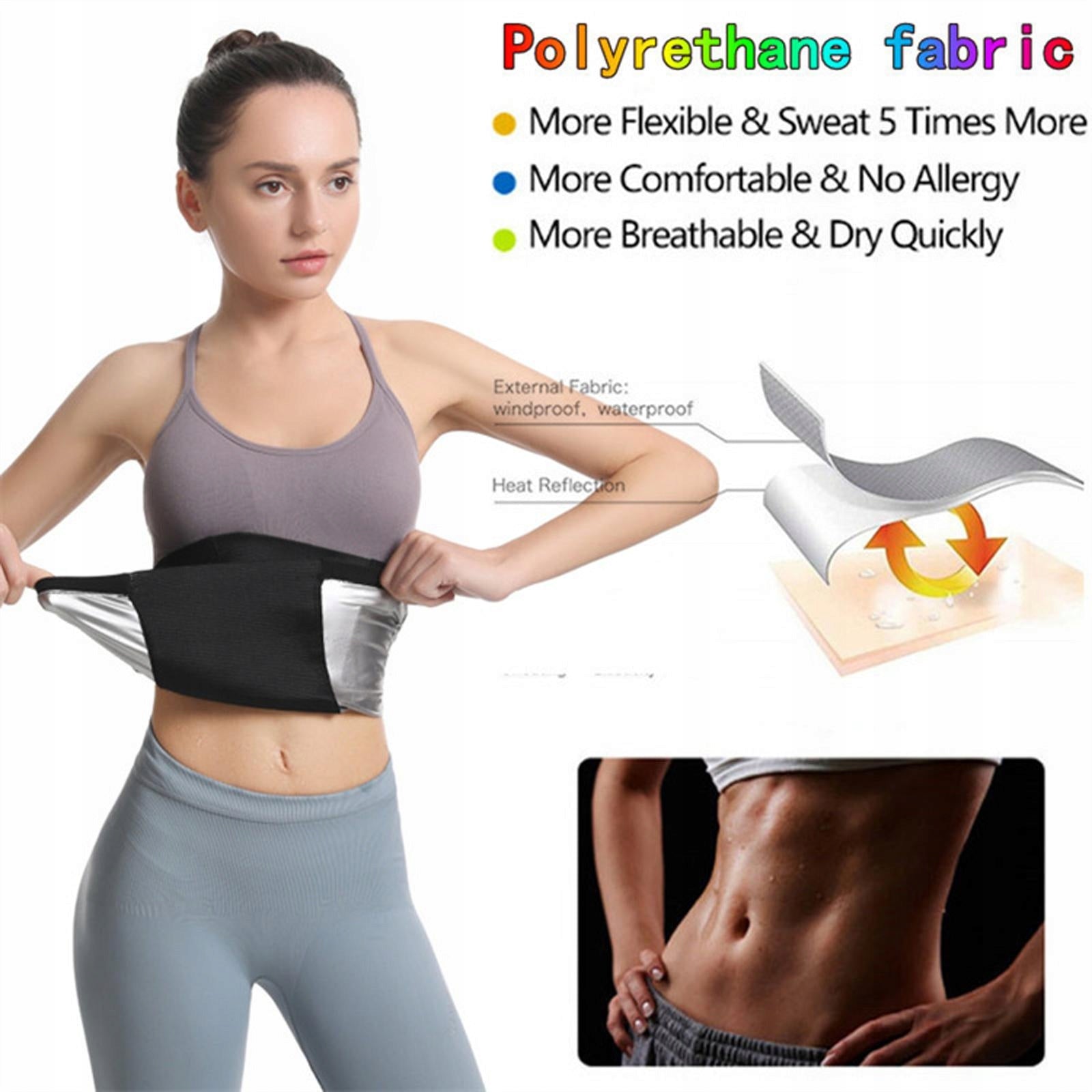 Women Waist Trimmer Belly Corset Body Shaper Fat Burner Thermo Girdle XL Size XL
