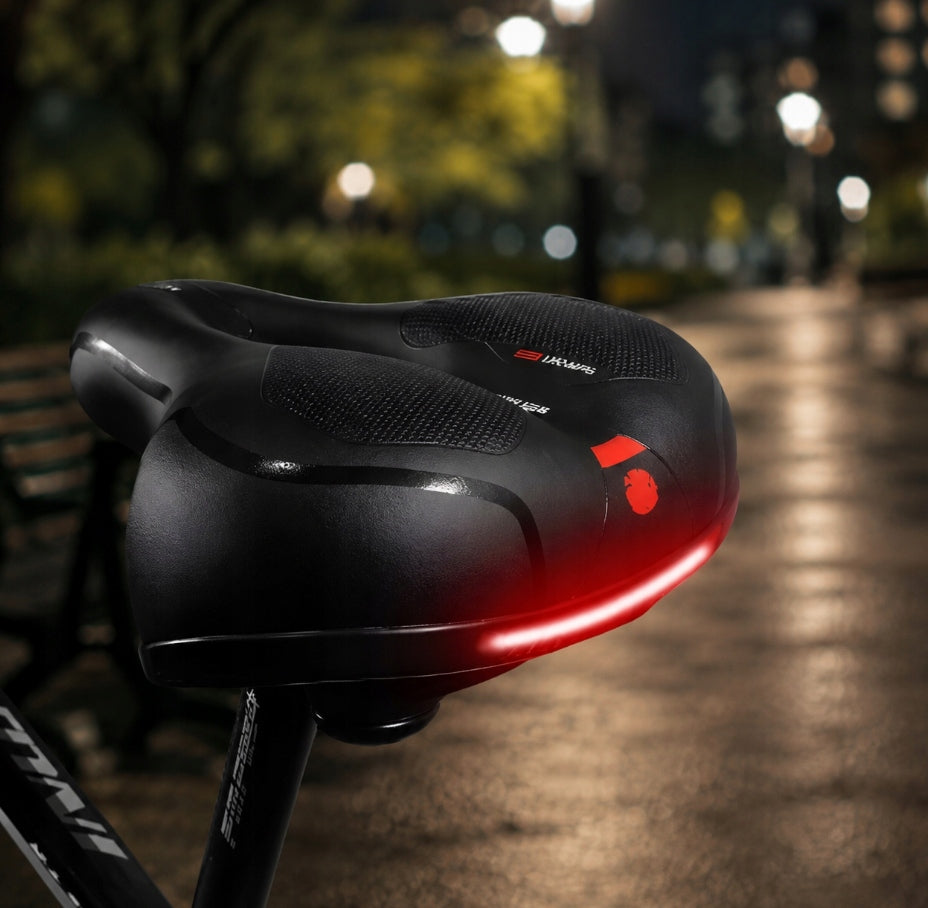 Women's BICYCLE SADDLE Men's Soft Wide SPRINGS Comfortable Brand no brand